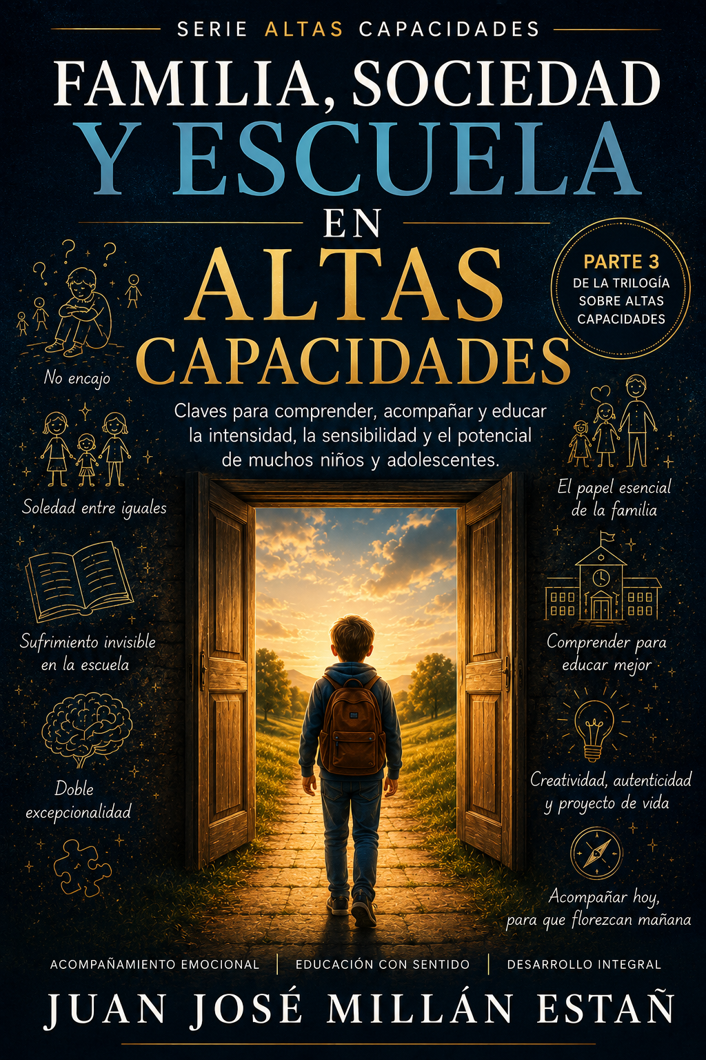 Portada de Familia, Sociedad y Escuela en Altas Capacidades